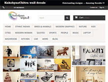 Tablet Screenshot of kcwalldecals.com